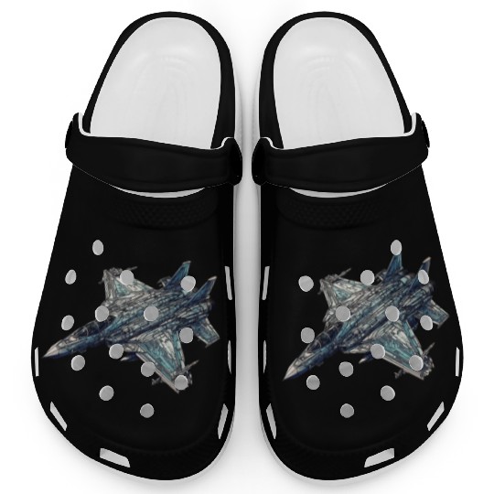 FIghter jet Clogs