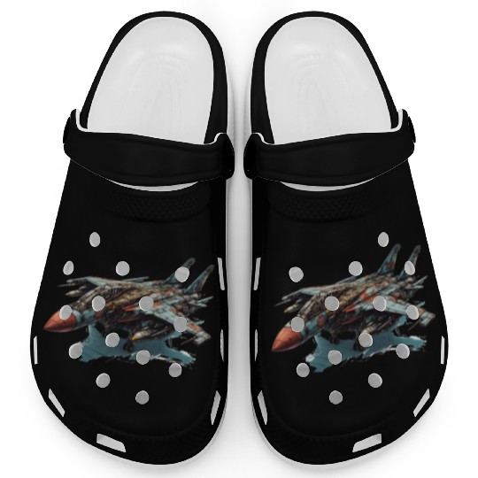 FIghter jet Clogs