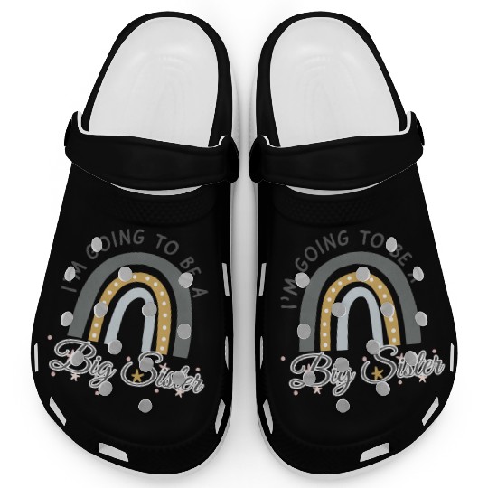 I'm Going To Be A Big Sister Clogs