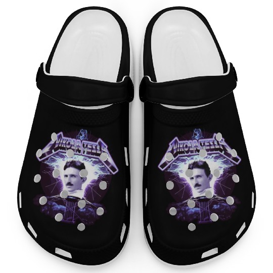 Nikola Tesla Heavy Metal Electricity by gnarly Clogs