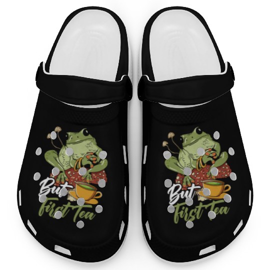 Cottagecore Mushroom Aesthetic Nature Conservation Clogs