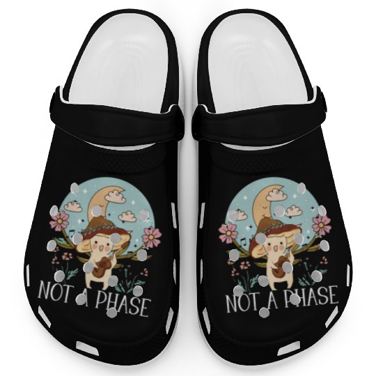 Cottagecore Mushroom Aesthetic Nature Conservation Clogs