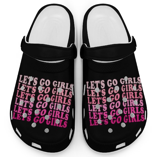 Let's Go Girls Clogs, BRIDE,Bachelorette Party