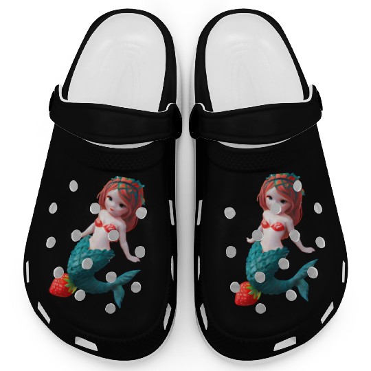 Strawberry mermaid Clogs