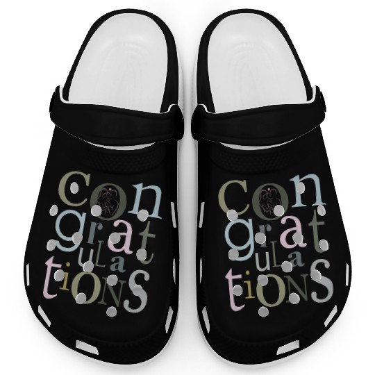 congratulations newborn baby Clogs