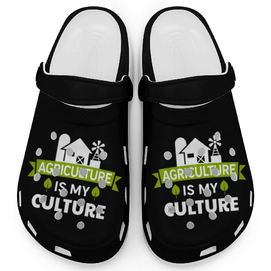 Agriculture is my culture Farmer tumblr Clogs