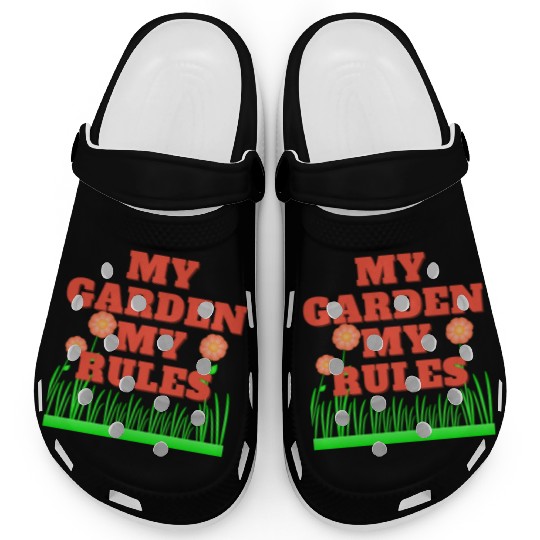 My garden My rules Clogs