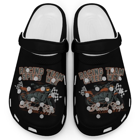 MOTORCYCLE, RACING TEAM SPEED WAY Clogs