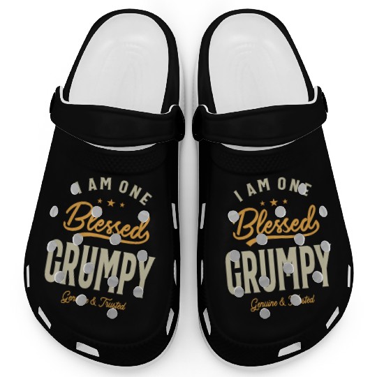 Blessed Grumpy Dad/Grandpa - Father's Day Clogs