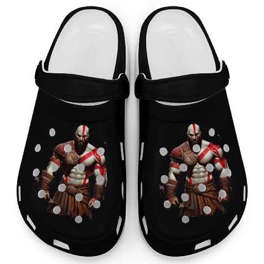 iconic Kratos, the God of War Clogs