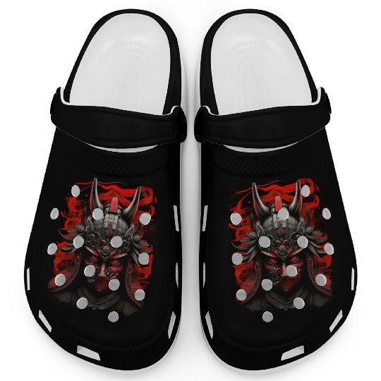 Samurai Japan Culture Clogs