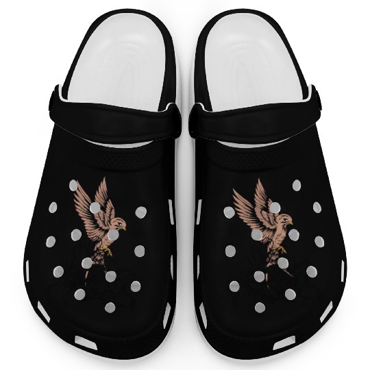 Sparrow with Moon Vector Illustration 20650054 108 Clogs