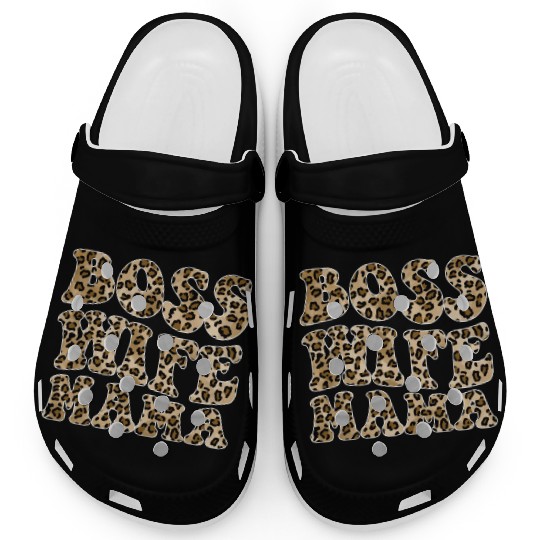 Boss Wife Mama Clogs