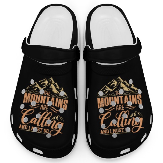 The Mountains Are Calling And I Must Go Clogs