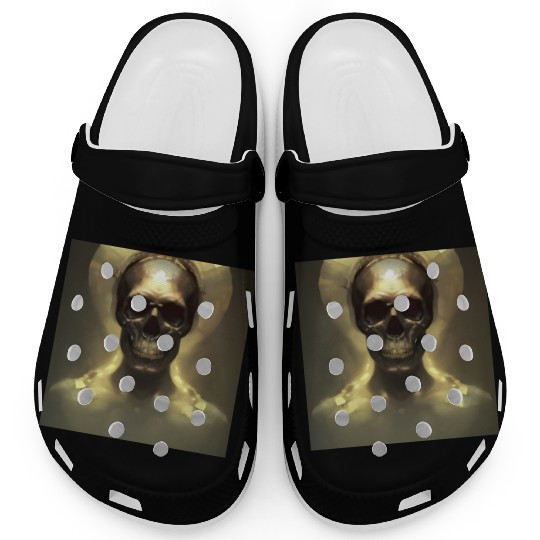 Forest of Red Mushrooms Clogs