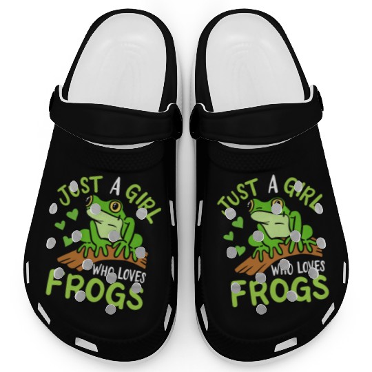 Frog Toad Frog Lover Clogs