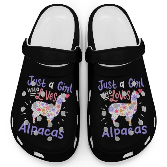 Alpacas Alpaca Lover Clogs