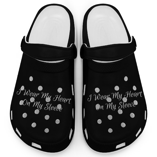 I Wear My Heart On My Sleeve Clogs