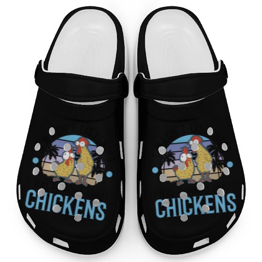 Chickens Chicken Farm Farmer Clogs
