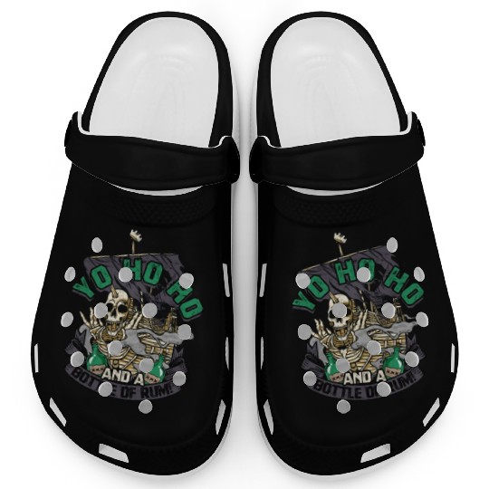 Yo ho ho and a bottle of rum! - Pirate Clogs