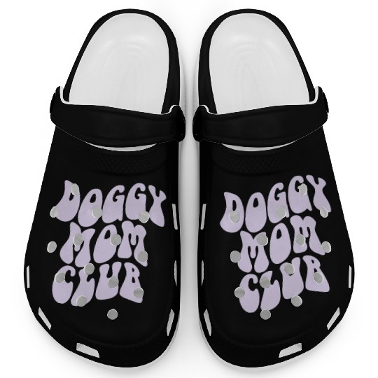 Dog Moms Club retro Pet Lover Clogs