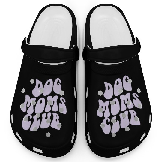 Dog Moms Club retro Pet Lover Clogs