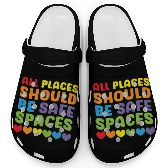 Gay Rights Rainbow Pride LGBTQ Gay Pride Parade Clogs
