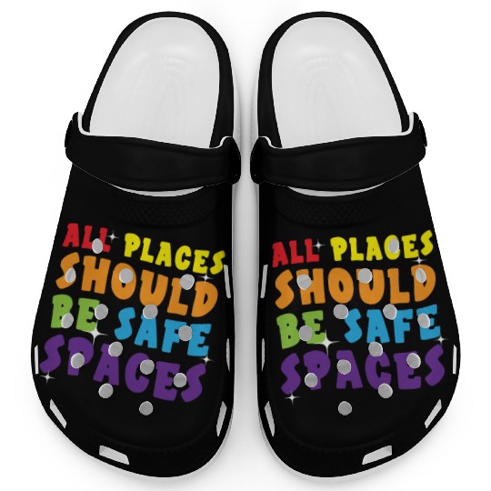 Gay Rights Rainbow Pride LGBTQ Gay Pride Parade Clogs