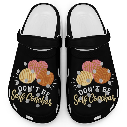 Conchas Sweet Bread Mexican Mexico Clogs