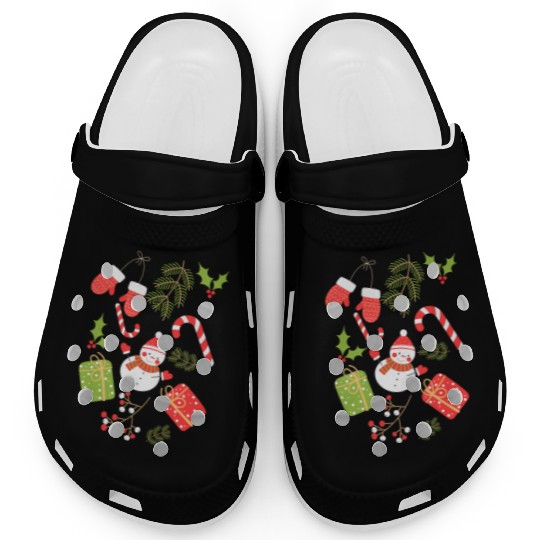 Christmas Time - Christmas Tree Decorations Clogs