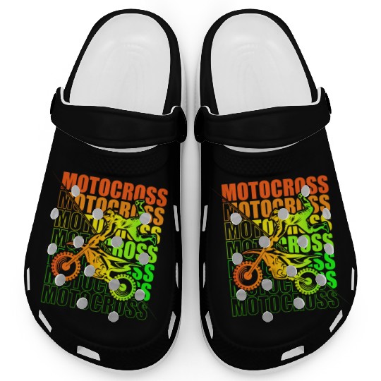 Motocross Enduro Motorbike Freestyle Extreme Sport Clogs