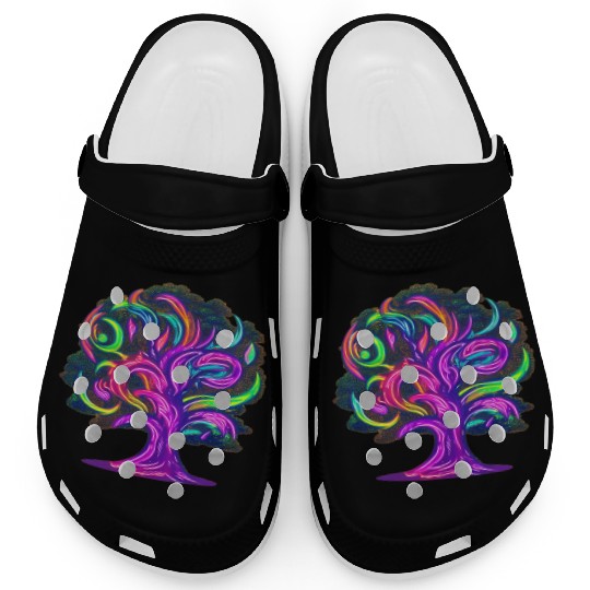 Trippy Tree Clogs