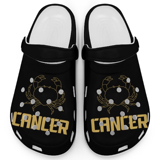 Cancer Zodiac Sign, astrology design, the crab Clogs