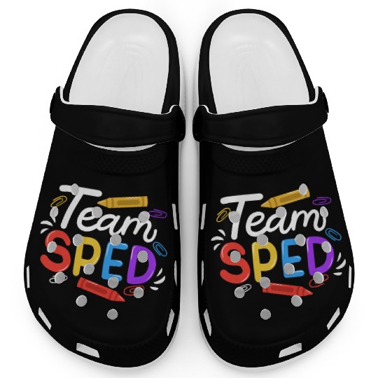Sped Special Education Sped Teacher Student Clogs