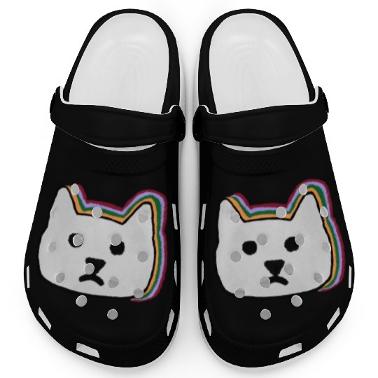 cat face Clogs