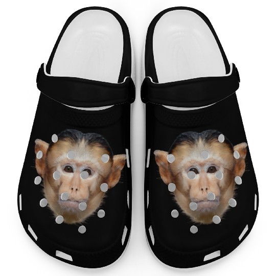 Capuchin Monkey Face Clogs