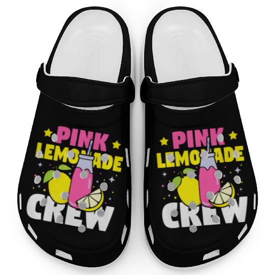 Funny Pink Lemonade Crew Lemon Juice Bossfruit lov Clogs