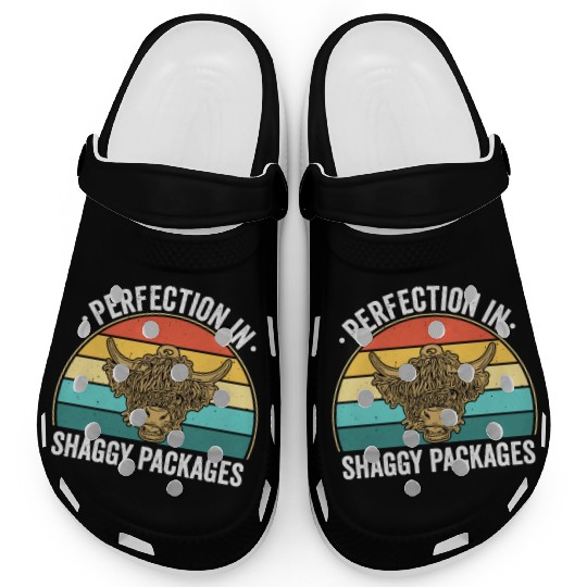 Perfection In Shaggy Packages Highland Cow Clogs