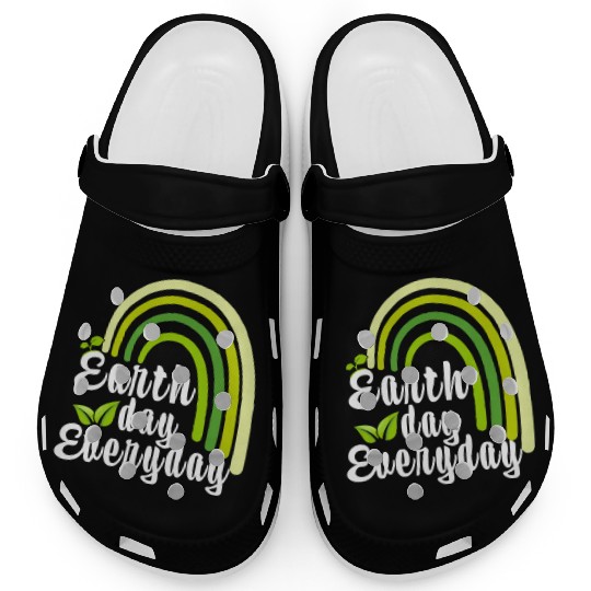 Earth Day Everyday Rainbow Earth Day 2023 Teacher Clogs