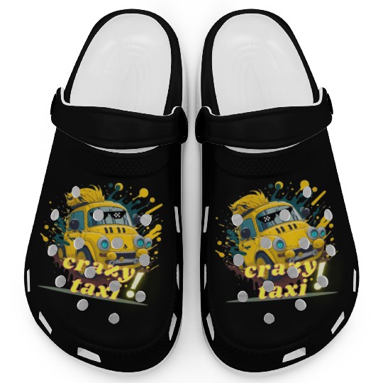 crazy taxi Clogs