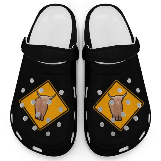 Highland Cow Apparel Only Clogs