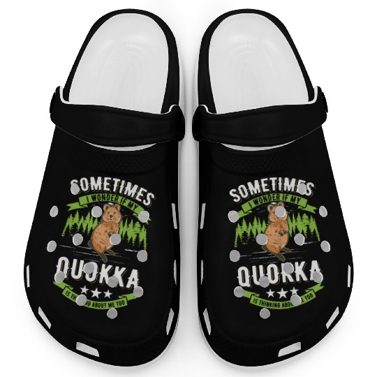 Quokka Gift Short-tailed Kangaroo Clogs