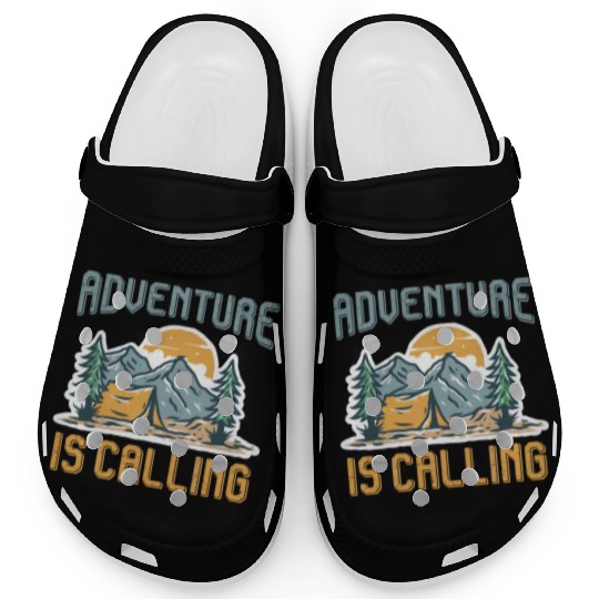 Adventure is calling Mountain lover Hiking Clogs