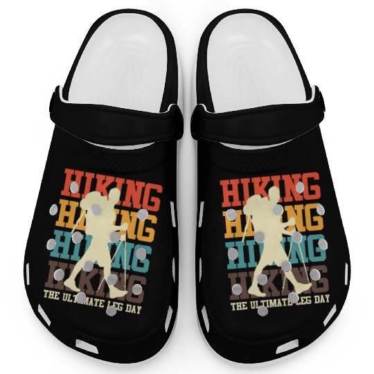 Wanderlust Ultimate Leg Day Mountain Fan Hiking Clogs