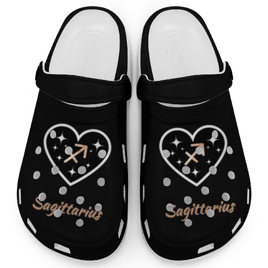 Sagittarius zodiac sign, astrology, sun, birthday Clogs