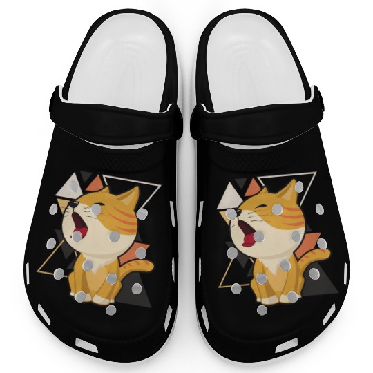 Cute little cat adorable kitty Kittenlove cat mom Clogs