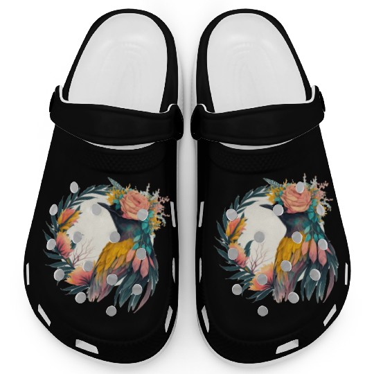 Cute Bird Of Paradise Bird Flower Crown Pet Birds Clogs
