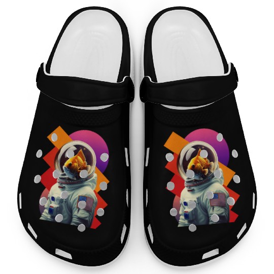 First Adventure with the Brave Goldfish Astronauts Clogs