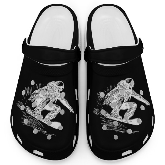 Snowboarding Jump Style Crass Snowboard Move Clogs