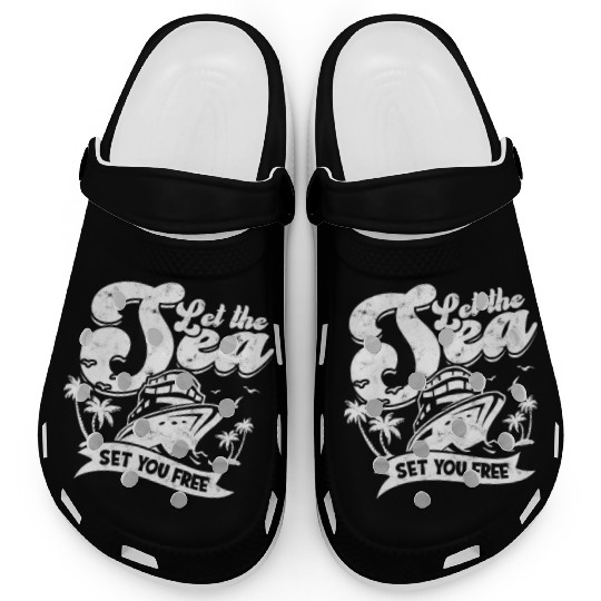 Let the sea set you free - Cruise Clogs